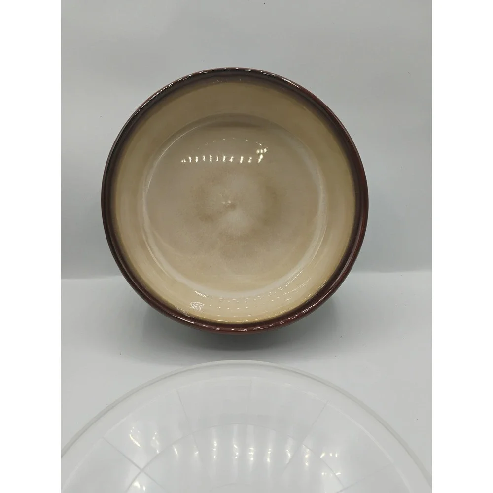 Sango Nova Brow ceramic bakeware